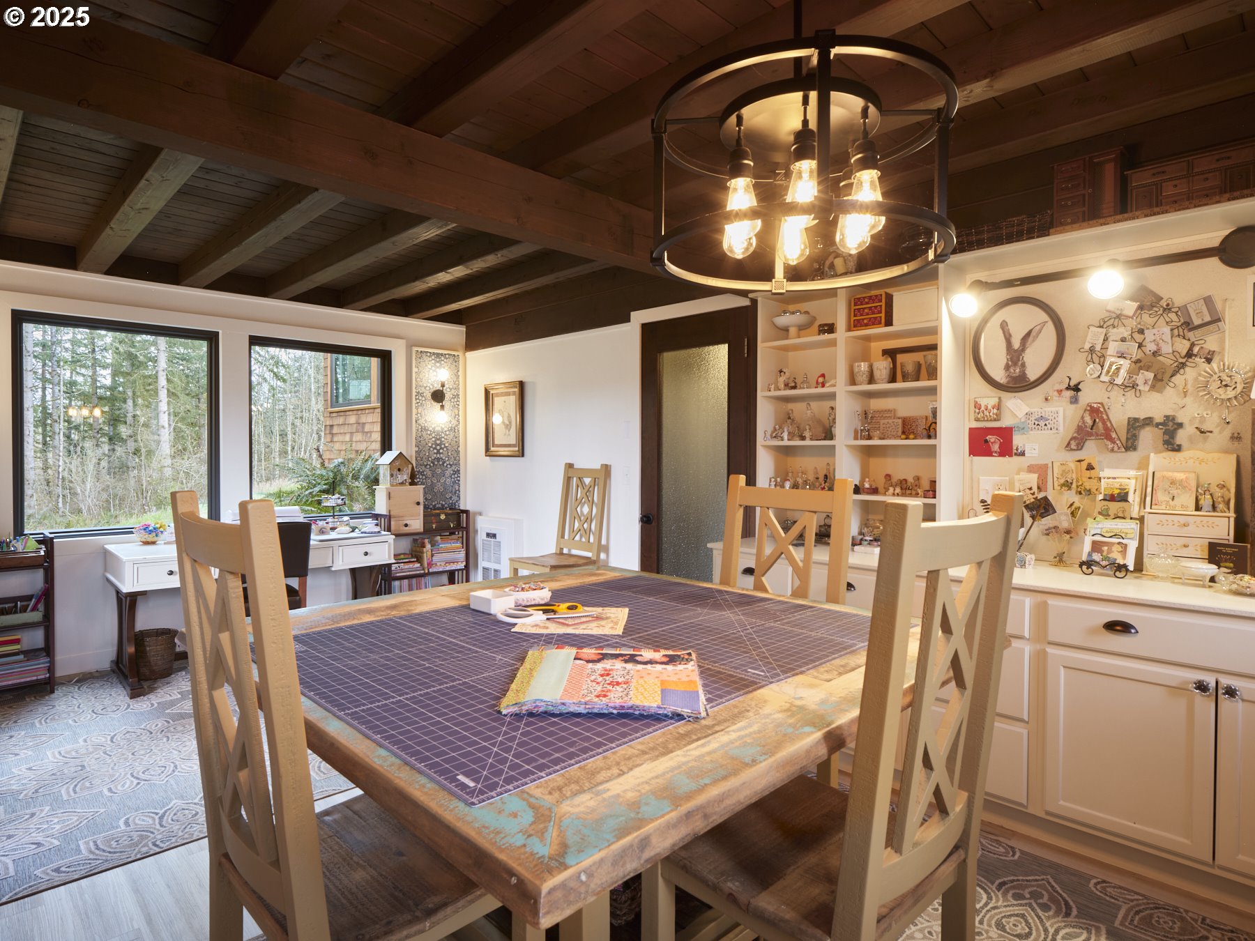 289 Classe Road Toledo, WA 98591 - Photo 30 of 48 a view of a dining room with furniture window and outside view