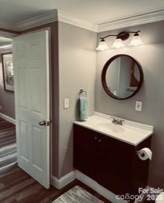0 Odoms Chapel Road Bakersville, NC 28705 - Photo 10 of 31 a bathroom with a sink and a mirror