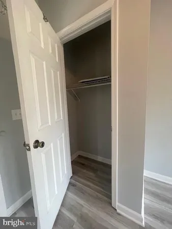 a view of a walk in closet