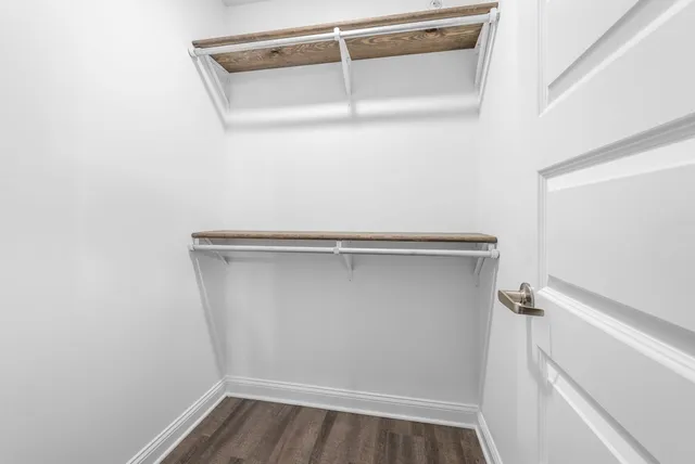 a view of a room with shelf