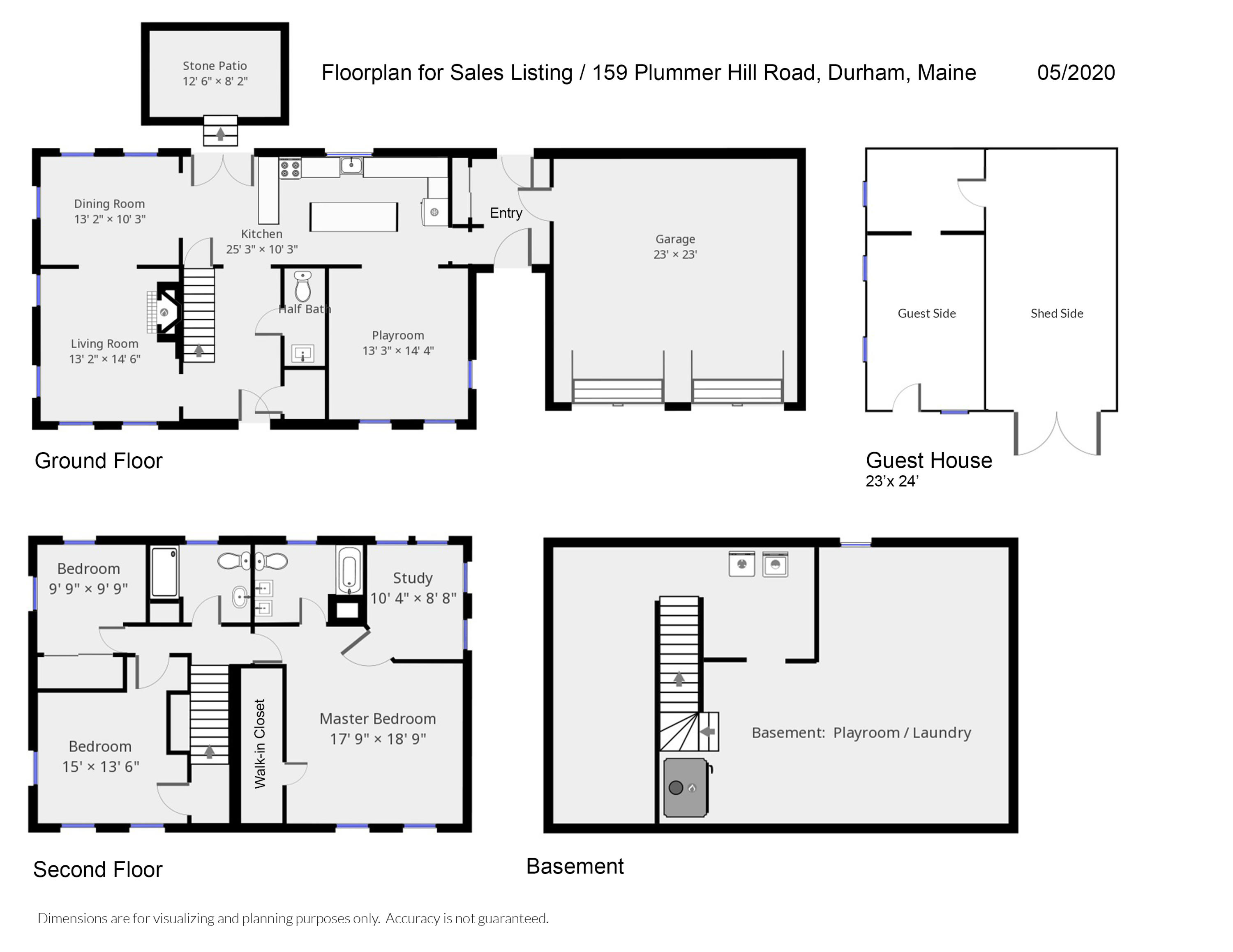 159 Plummer Mill Road Durham, ME 04222 - Photo 79 of 79 159 Plummer Hill Floorplan_2
