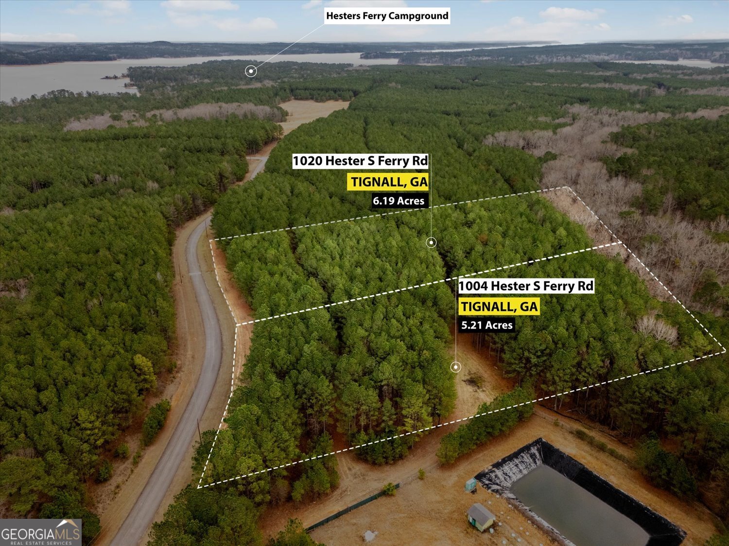 1004 Hester S Ferry Road Tignall, GA 30668 - Photo 8 of 19 a view of a street