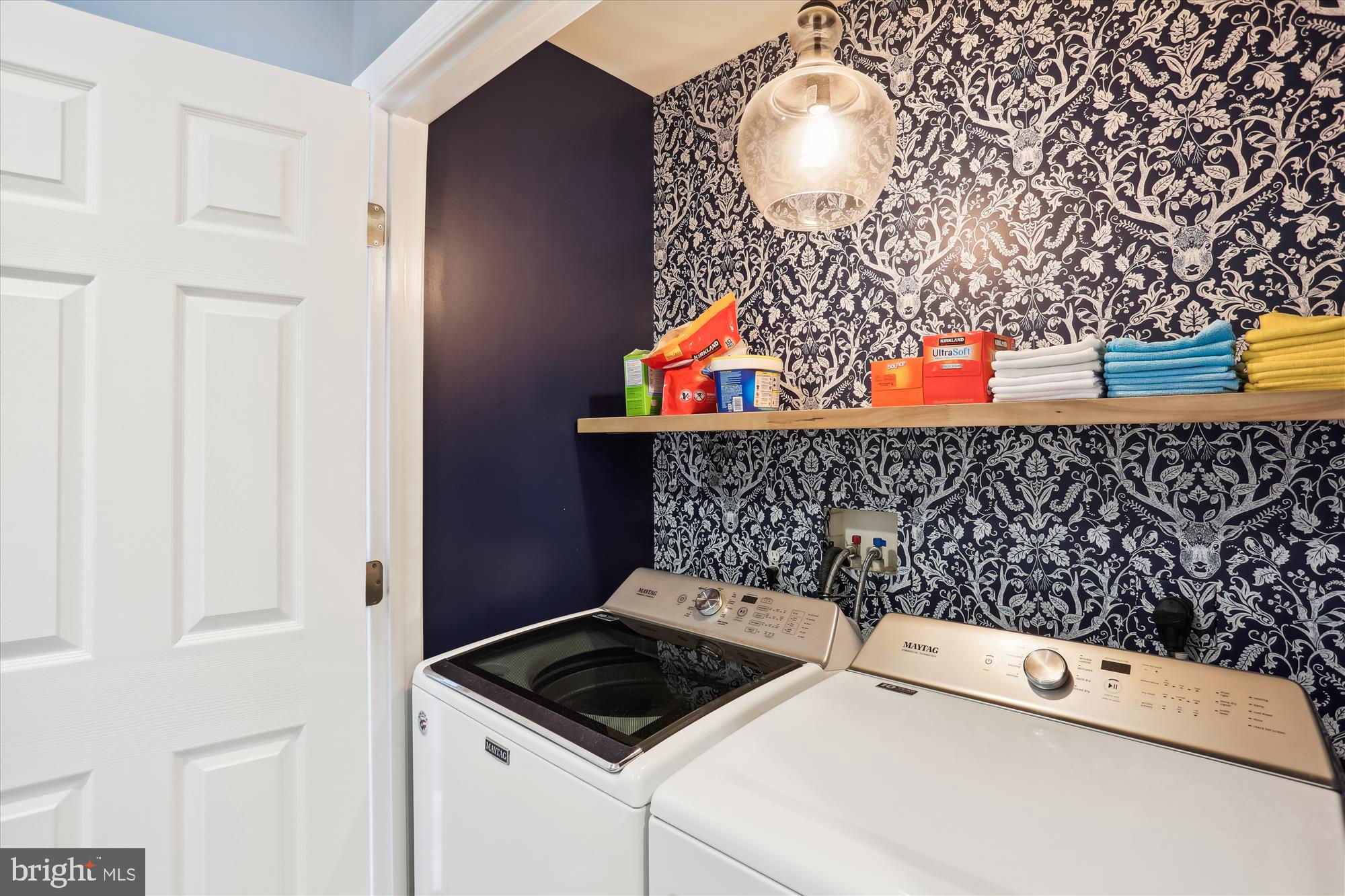 3662 Tavistock Road Frederick, MD 21704 - Photo 39 of 95 Upper Level 1 Laundry area with Washer Dryer