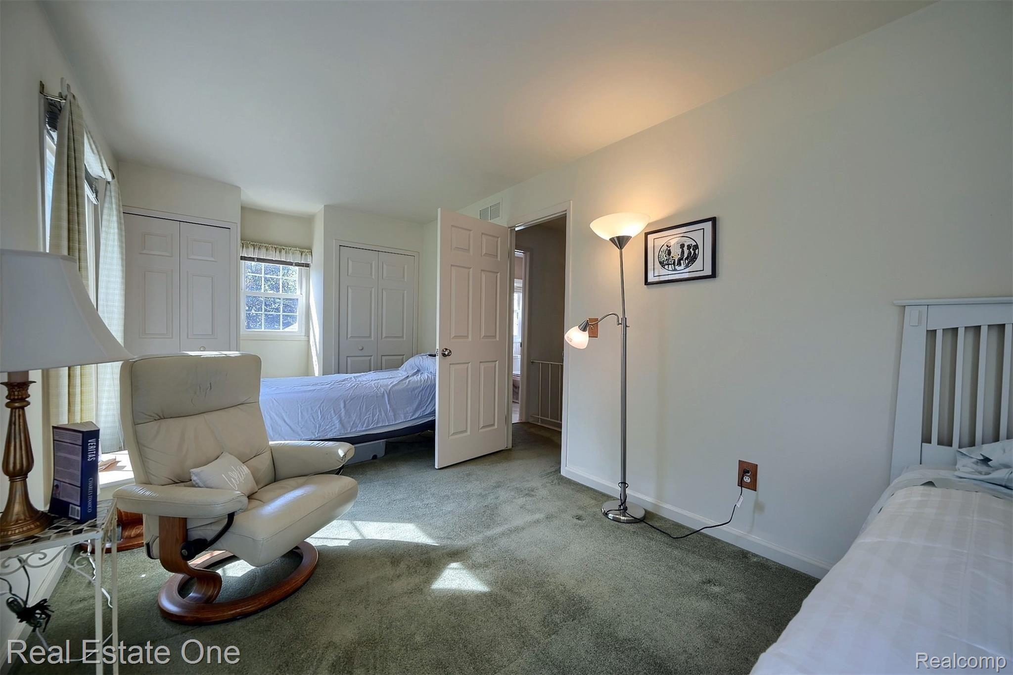 1542 Hidden Valley Lane, Unit 203 Rochester, MI 48306 - Photo 24 of 30 2'nd Bedroom with Two Closets