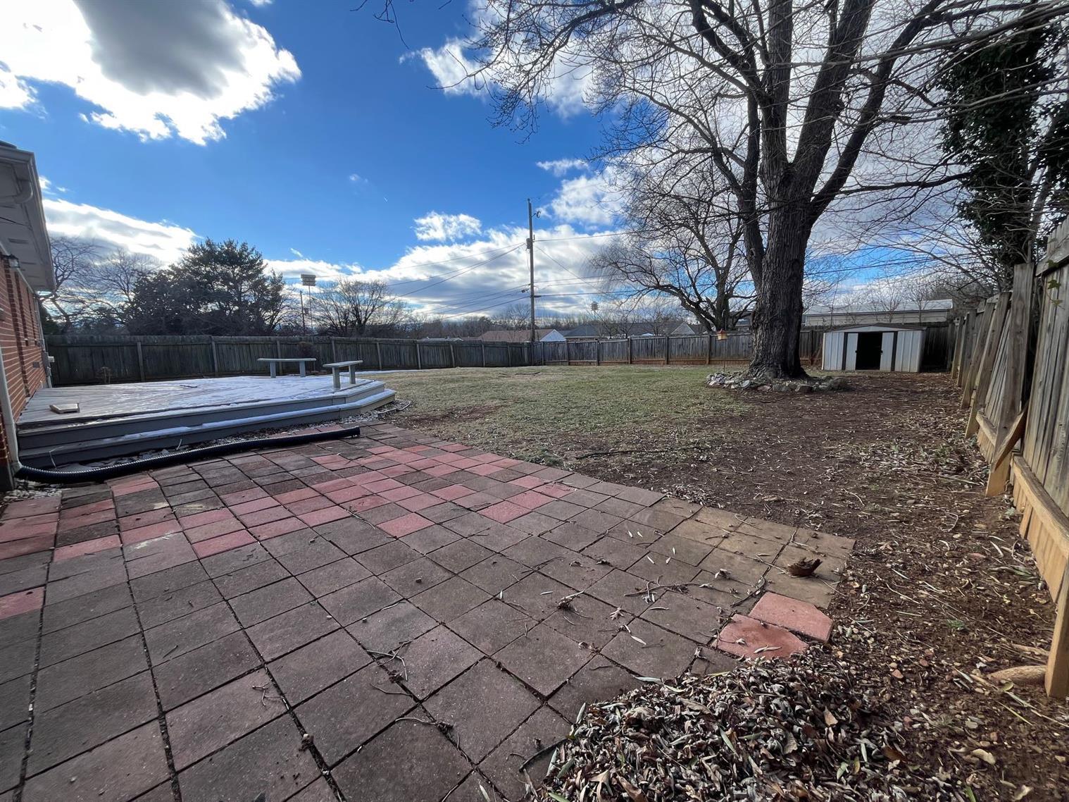 1939 Barrington Drive Northwest Roanoke, VA 24017 - Photo 11 of 14 a backyard of a house with lots of green space