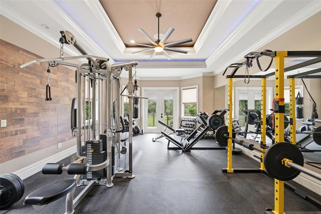 855 Southeast 87th Street Ocala, FL 34480 - Photo 53 of 79 a view of a room with gym equipment