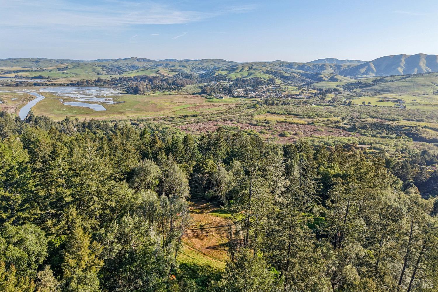 Nestle into your sunny, secluded homesite while the vastness of 70 Fox drive envelops you in nature and privacy. This is the largest parcel of residential property for sale in Point Reyes / Inverness--20 acres of pristine coastal terrain adjacent to the Point Reyes National Seashore. Here, see the upper wetlands of Tomales Bay to the North, Black Mountain to the East