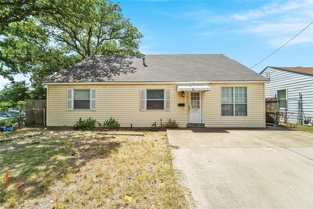 front view of a house