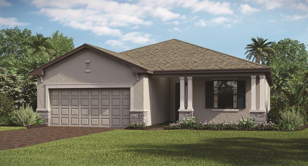 1851 West Isles Rd Port Port Charlotte, FL 33953 - Photo 1 of 1 a front view of a house with a garden