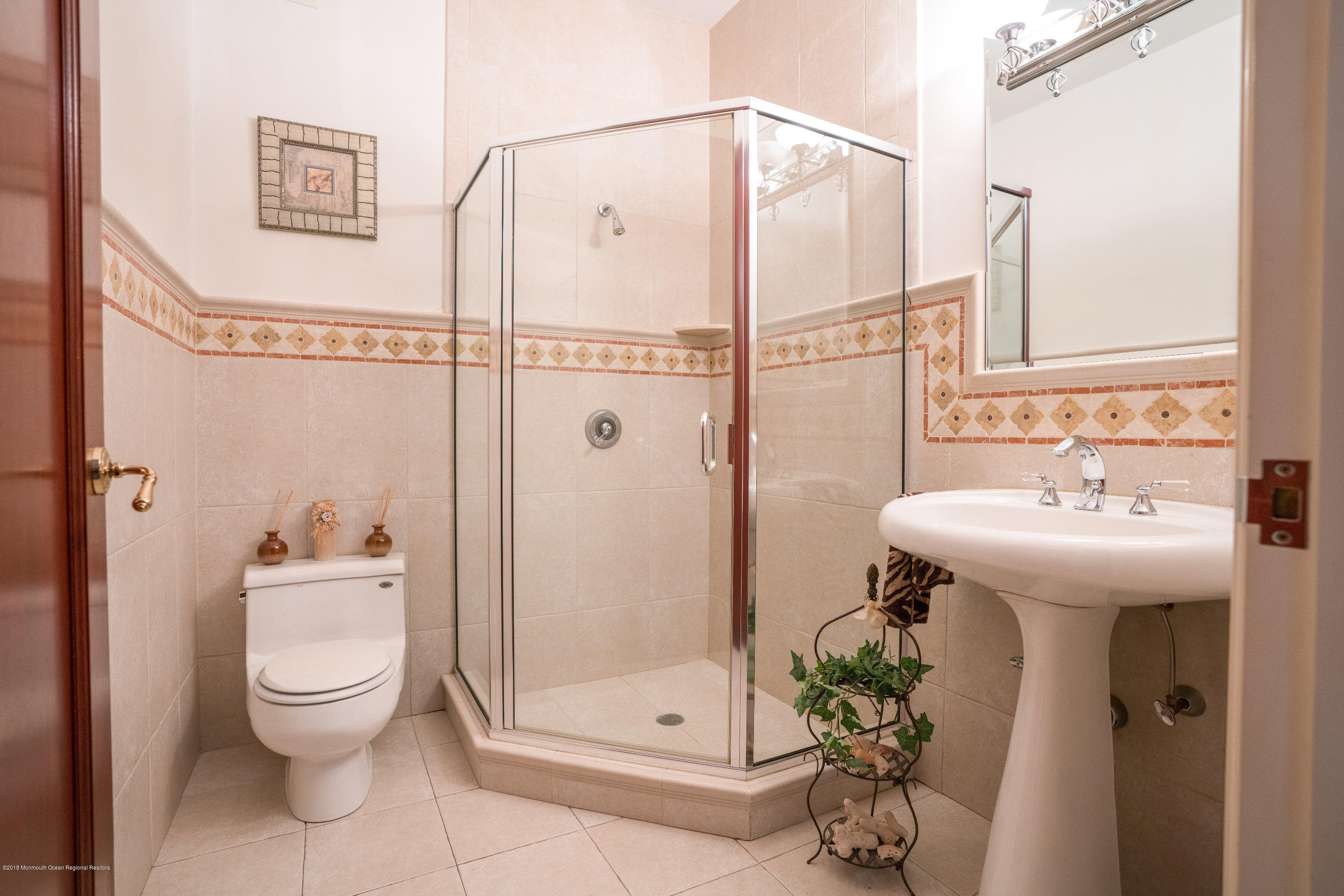 93 Five Points Road Freehold, NJ 07728 - Photo 37 of 48 a bathroom with a sink toilet and shower