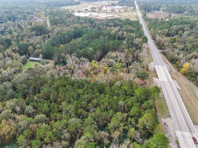 a view of a forest from balcony