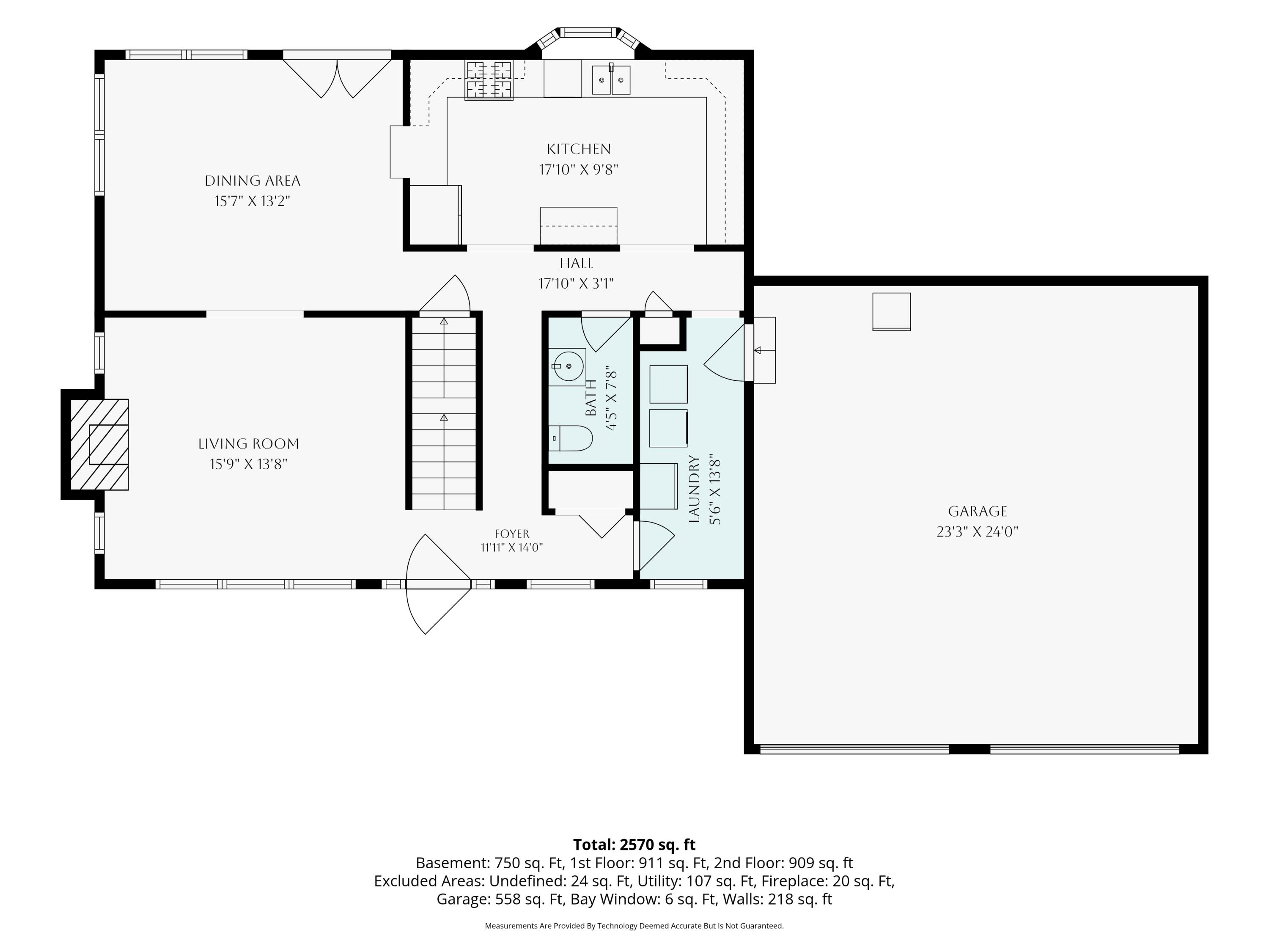 21537 Kendaville Road Pierson, MI 49339 - Photo 18 of 52 Main Floor Layout