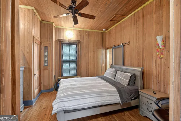 a room with furniture and window