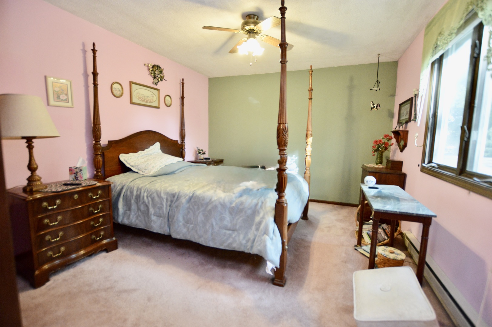 15758 Boone Mc Henry County Line Road Capron, IL 61012 - Photo 21 of 39 a bedroom with a bed dresser and a window