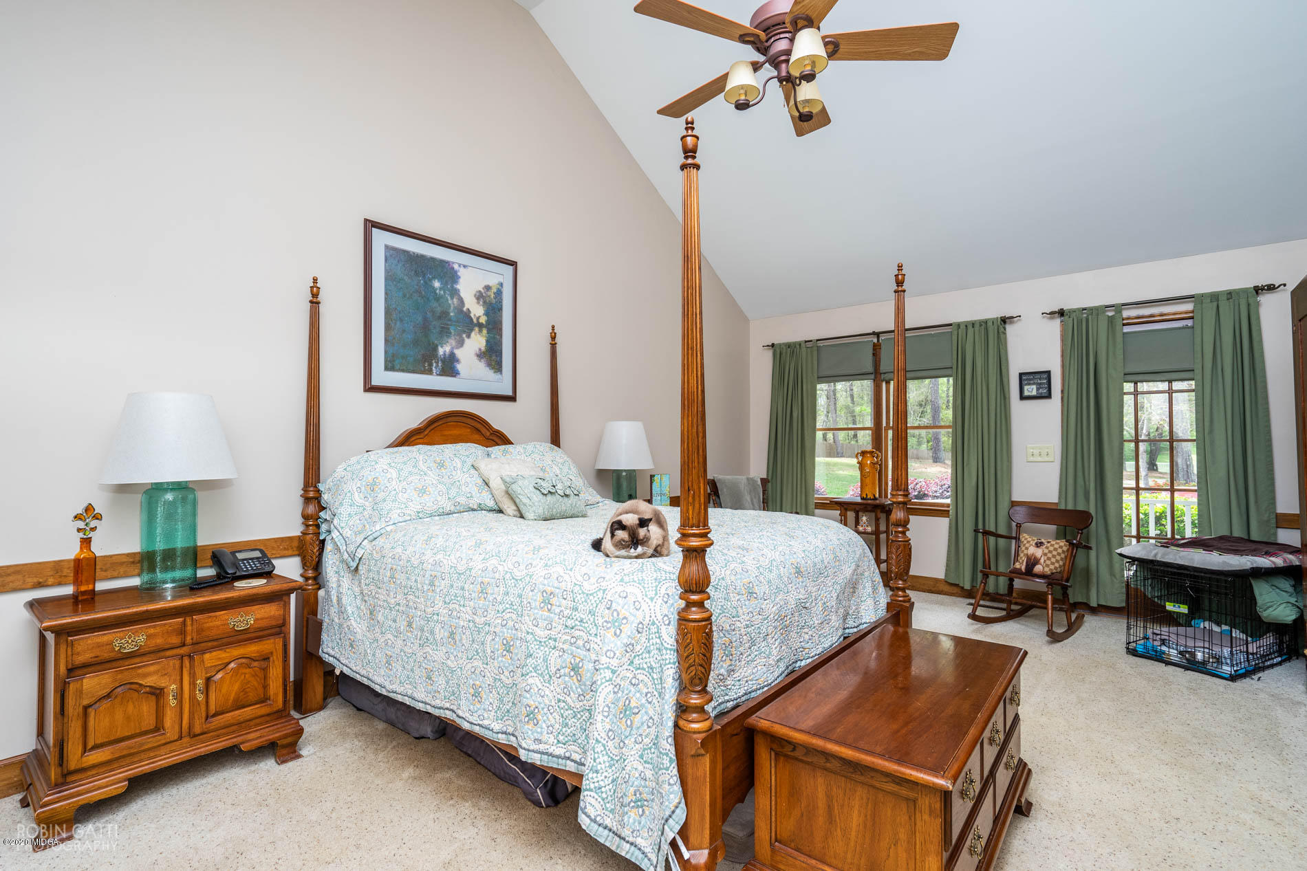 2862 Bonner Gilbert Road Lizella, GA 31052 - Photo 22 of 43 a bedroom with bed and window