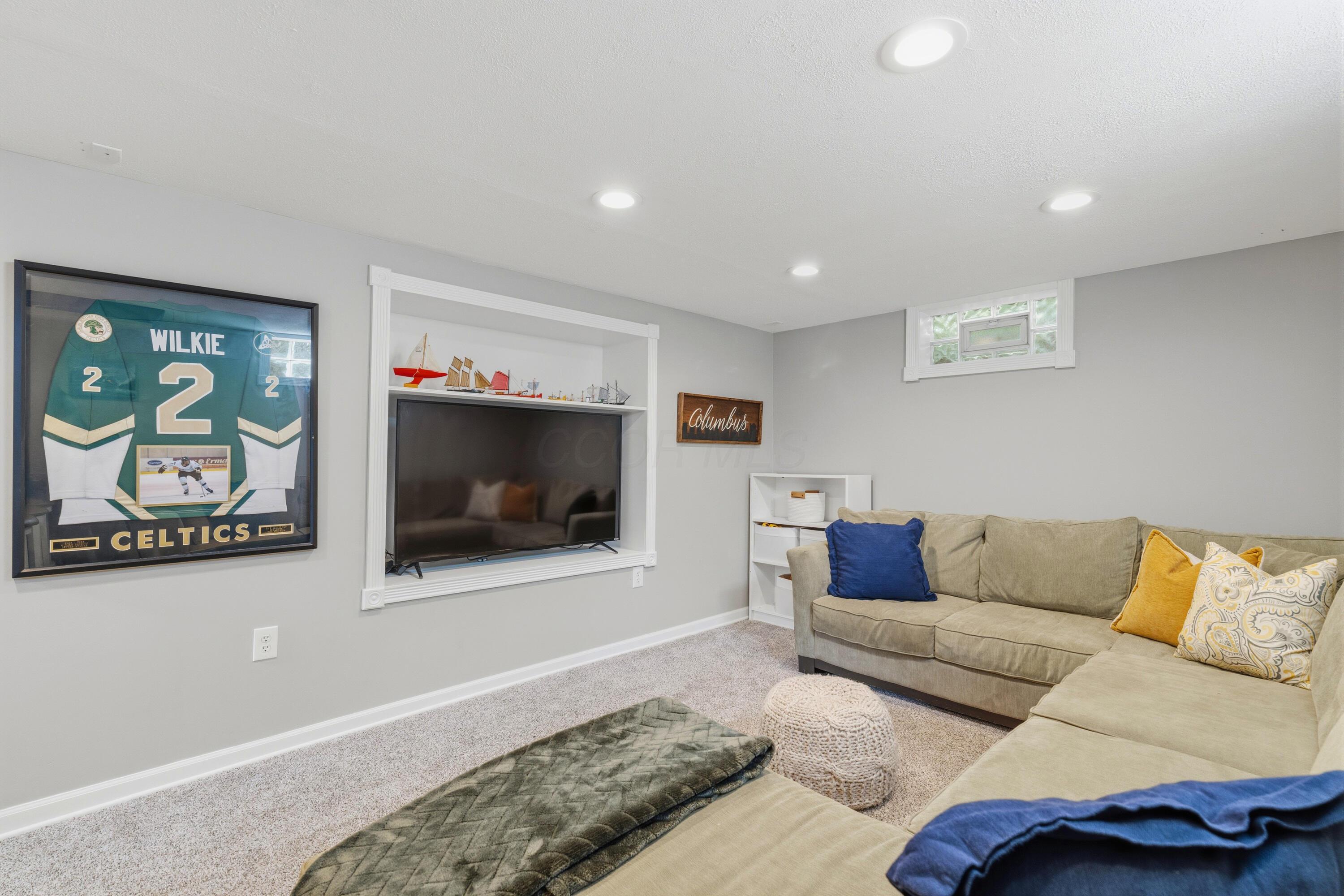 2255 Cranford Road Columbus, OH 43221 - Photo 41 of 67 Lower Level Family Room