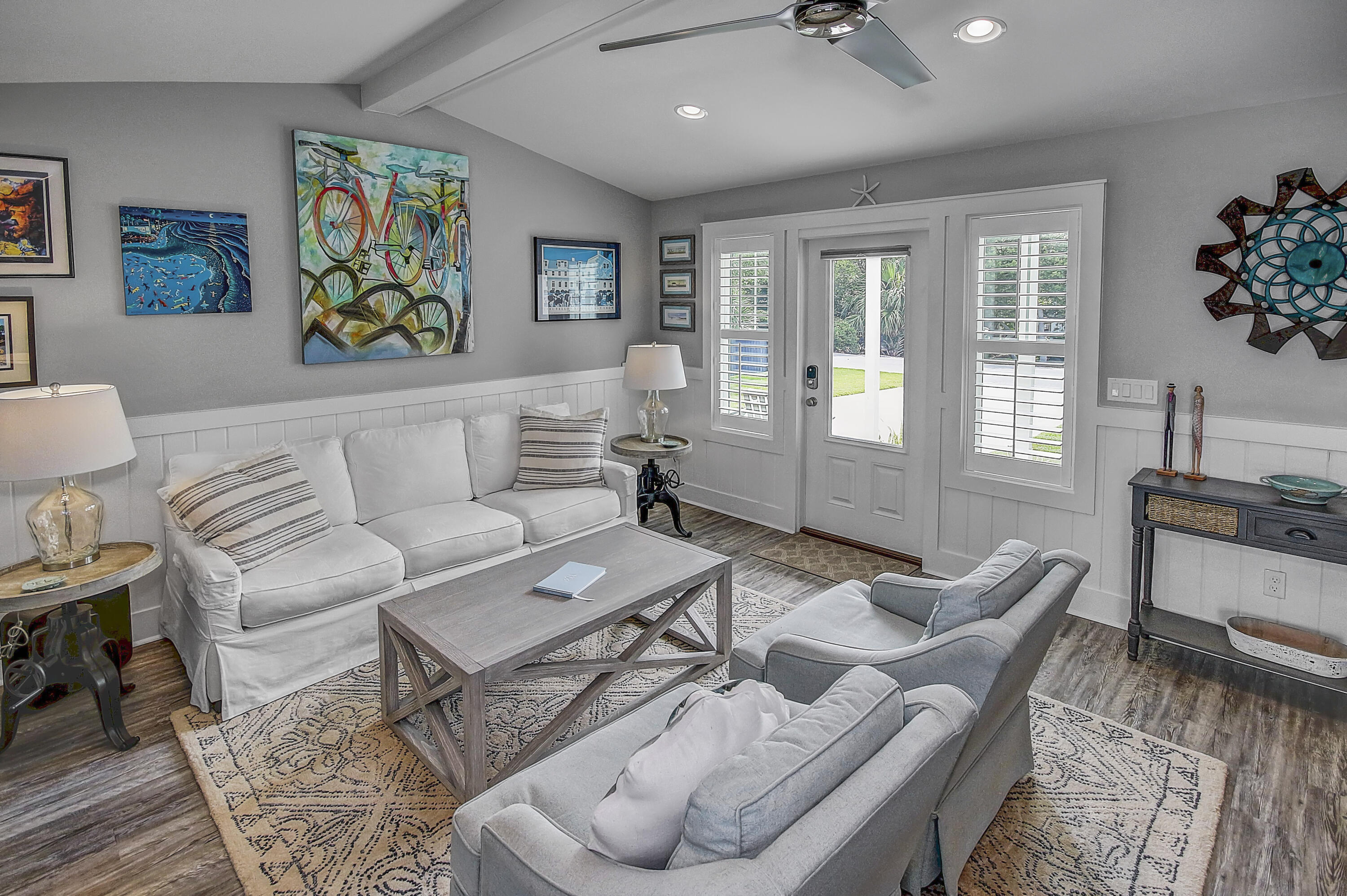 59 Walton Gulfview Drive Inlet Beach, FL 32461 - Photo 5 of 26 a living room with furniture and wooden floor