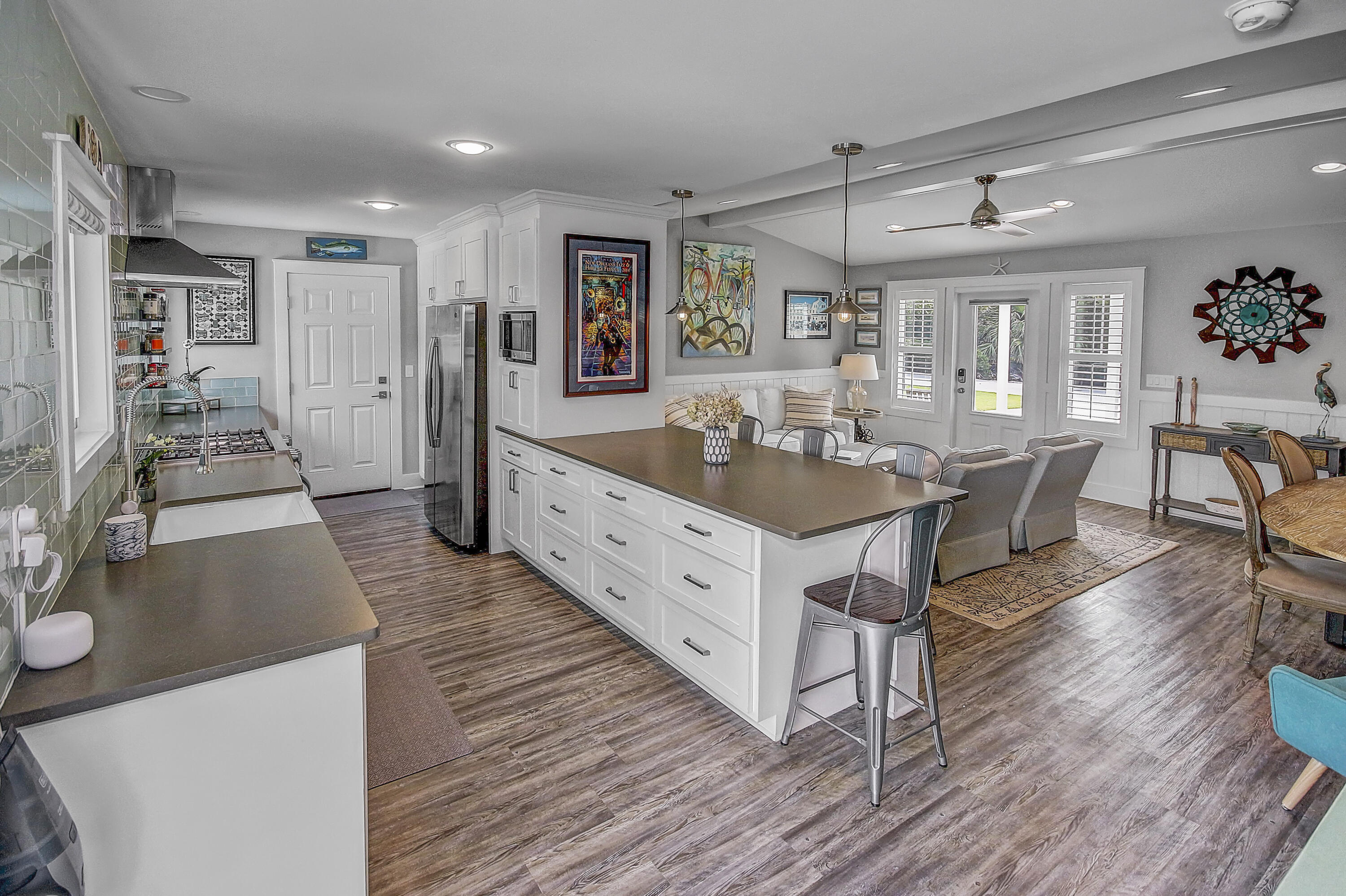 59 Walton Gulfview Drive Inlet Beach, FL 32461 - Photo 8 of 26 a living room with furniture and wooden floor