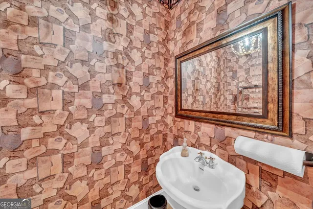 a view of a lake with a mountain in the background