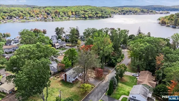 a view of a lake with a lake