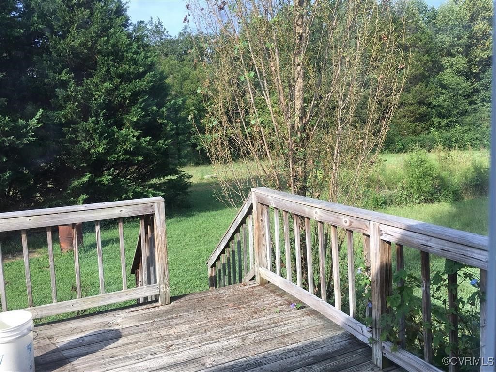 12232 Darbys Road Doswell, VA 23047 - Photo 5 of 20 a balcony with wooden floor and lake view