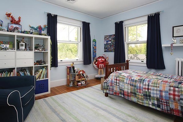 25 Woodside Road Newton, MA 02460 - Photo 9 of 13 a bedroom with bed window and table