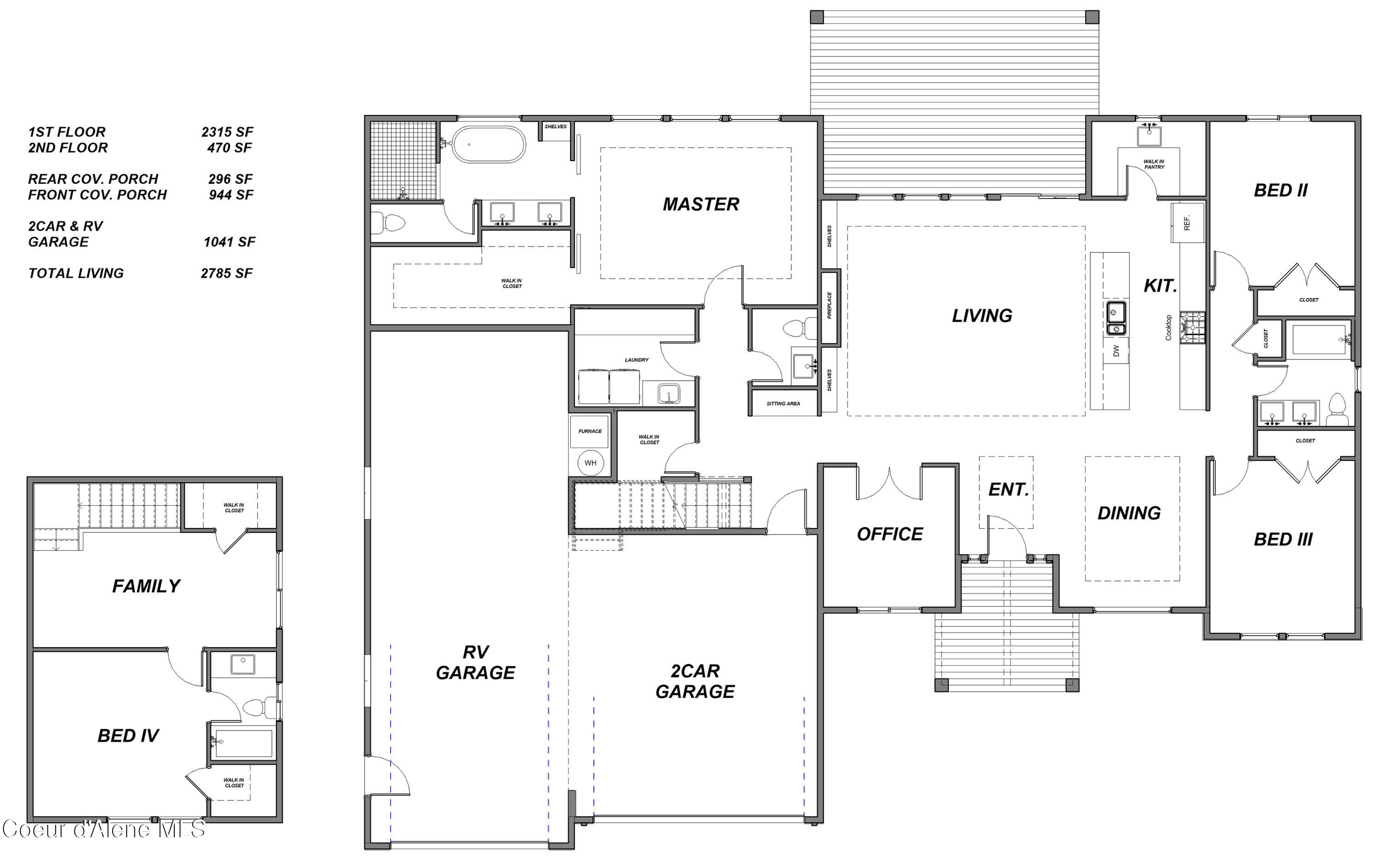 4502 East Savea Lane Post Falls, ID 83854 - Photo 10 of 10 Floorplan