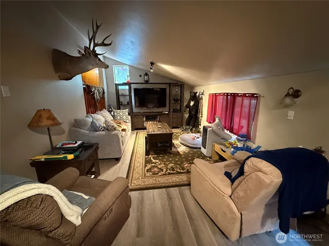 a view of a living room