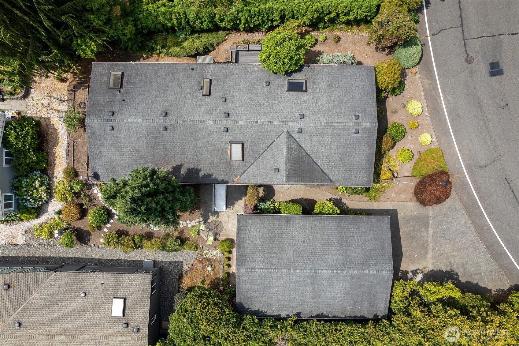 818 243rd Street Southwest Bothell, WA 98021 - Photo 37 of 40 an aerial view of a house with a garden