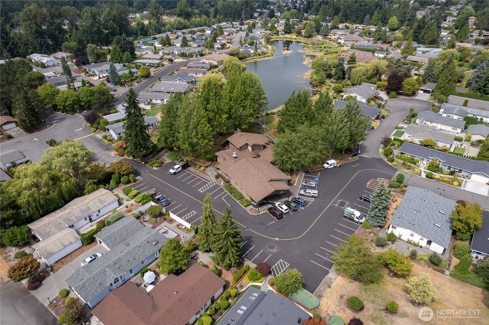 818 243rd Street Southwest Bothell, WA 98021 - Photo 38 of 40 an aerial view of residential houses with outdoor space