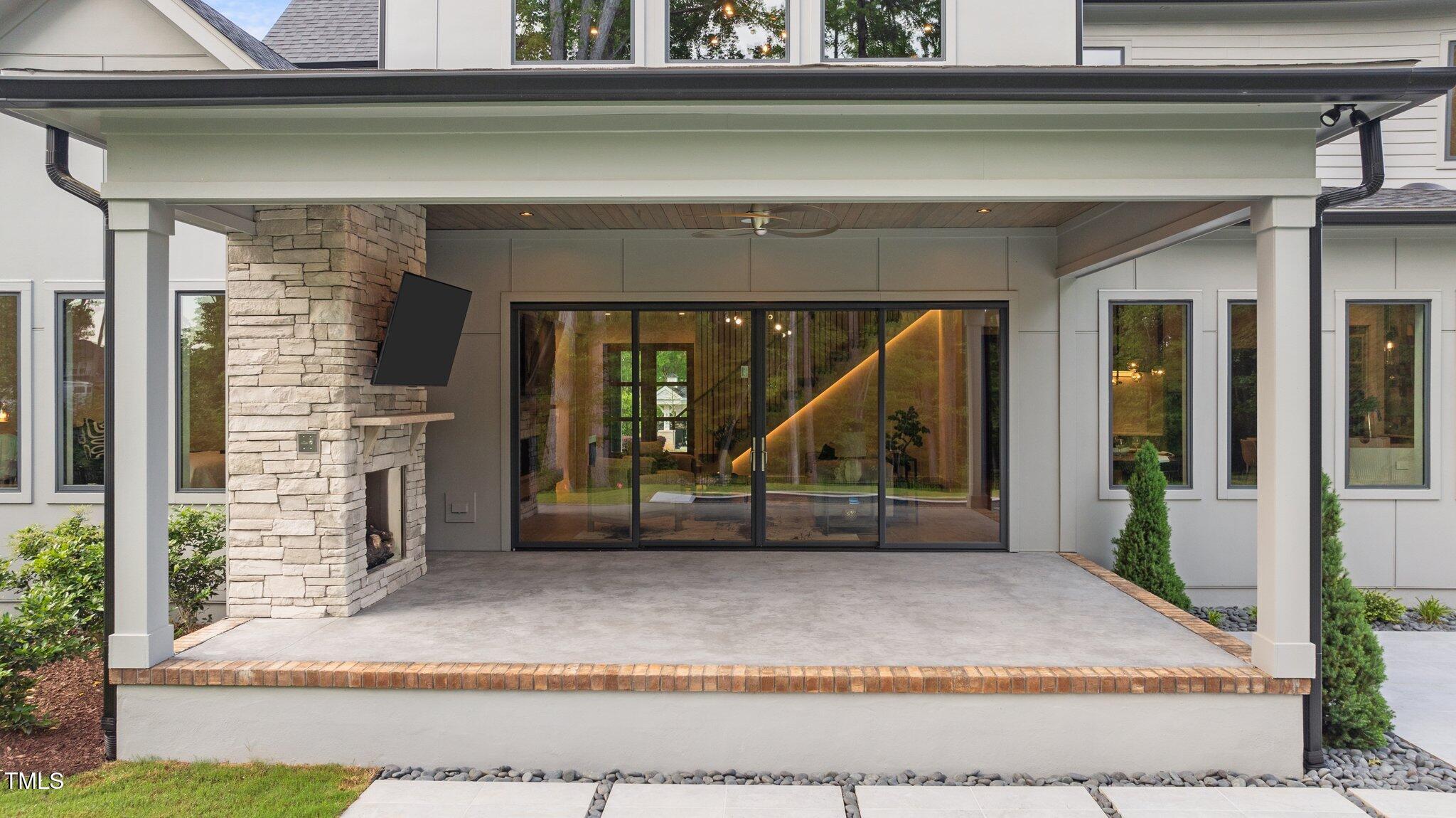 949 Harrison Ridge Road Wake Forest, NC 27587 - Photo 43 of 52 a view of entrance gate of a house