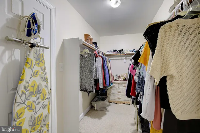 a garden view with a sitting space