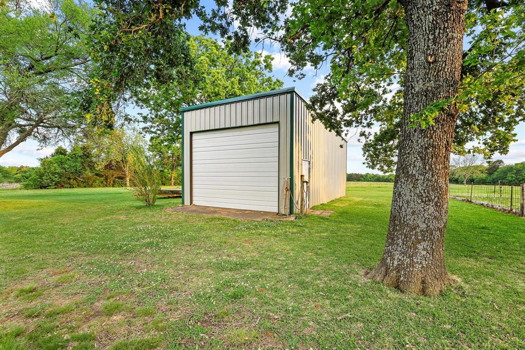 642 Earl Road Sadler, TX 76264 - Photo 33 of 40 a view of backyard with green space