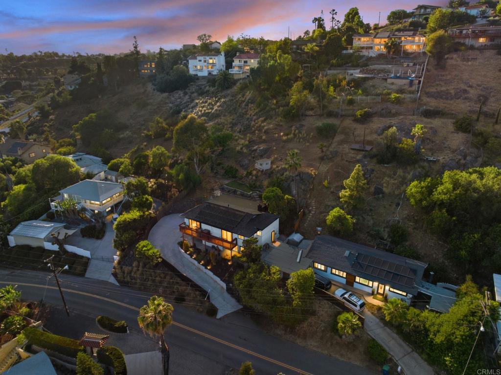3328 Central Avenue Spring Valley, CA 91977 - Photo 2 of 54 an aerial view of a house with a garden