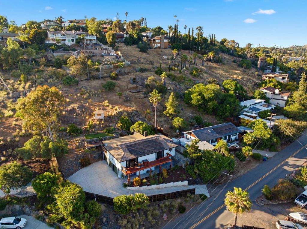 3328 Central Avenue Spring Valley, CA 91977 - Photo 53 of 54 an aerial view of a house with a garden