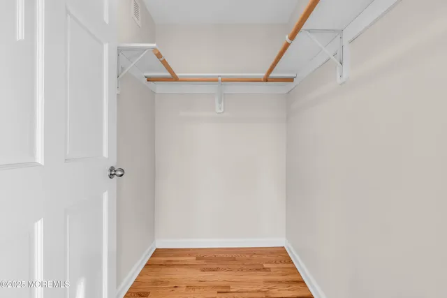 a view of walk in closet