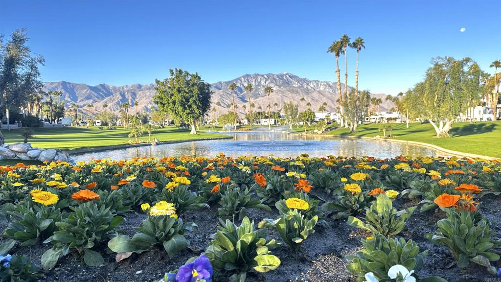 69411 Ramon Road, Unit 91 Cathedral City, CA 92234 - Photo 5 of 9 a view of a lake with a building in the background