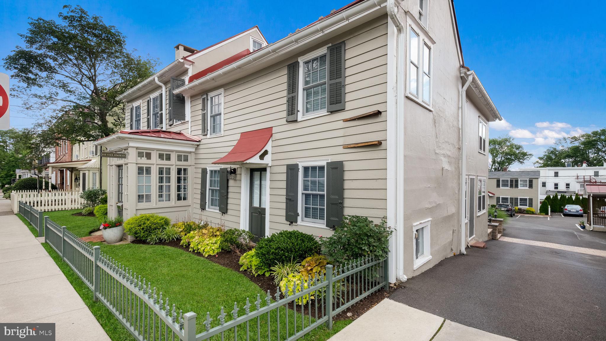 112 East State Street, Unit 6 Doylestown, PA 18901 - Photo 2 of 17 a view of a house with backyard and sitting area