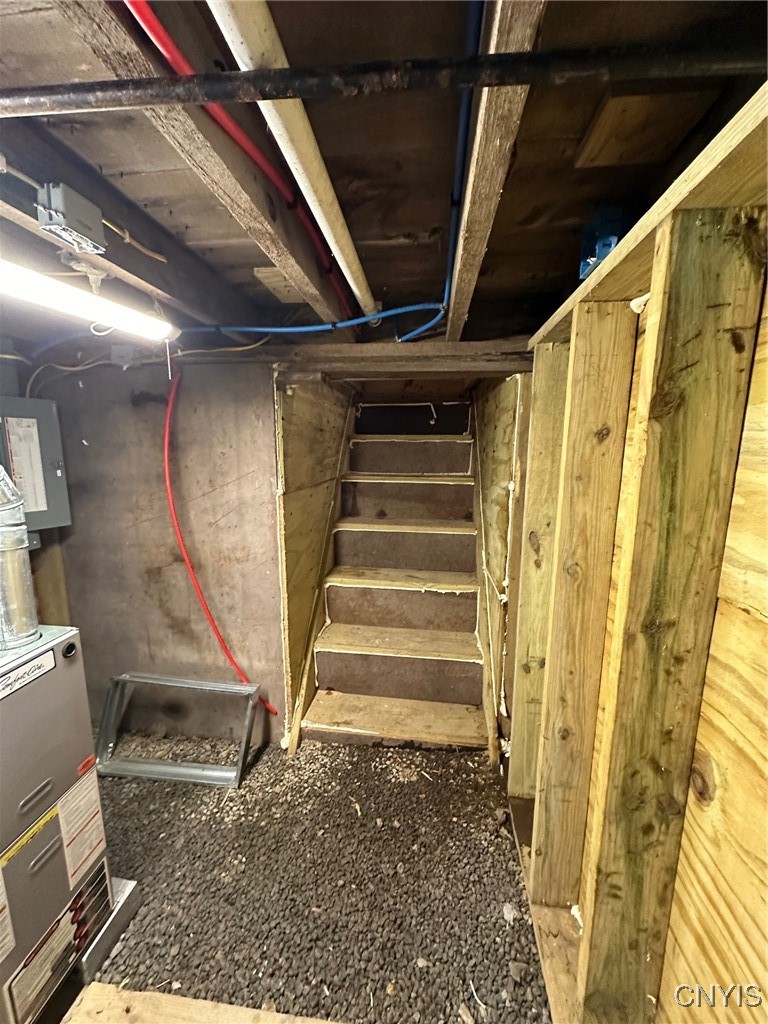 5549 Salmon River Road Montague, NY 13367 - Photo 22 of 30 Stairs to partial basement