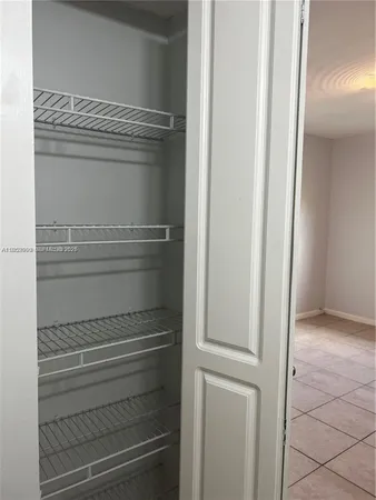 a view of walk in closet