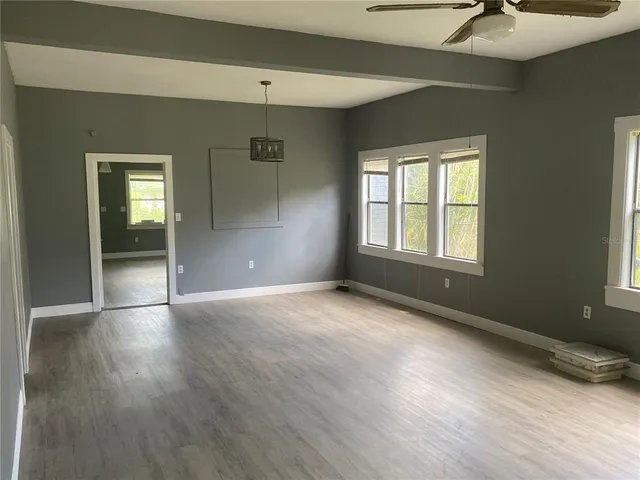 a house view with a outdoor space