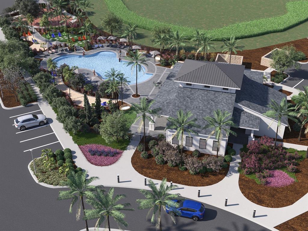 7722 Satterfield Terrace Parrish, FL 34219 - Photo 20 of 22 an aerial view of a house with garden