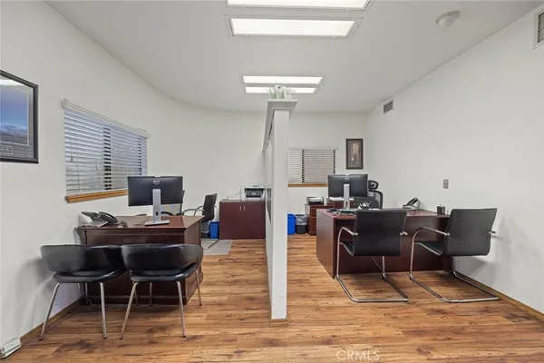 a room with storage and utility