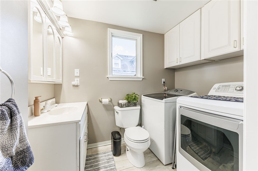 17 North Federal Street Perry, NY 14530 - Photo 19 of 42 Laundry + Half bath