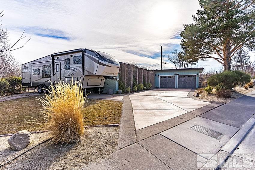 a view of a house with a patio