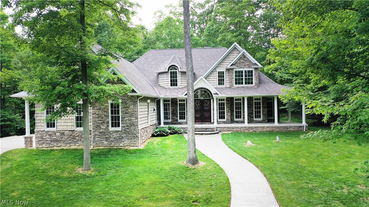 6868 River Styx Road Medina, OH 44256 - Photo 1 of 35 This fabulous custom-built home sits on 11-acres on a private wooded lot with a total of 3,903 sq. ft of living space.