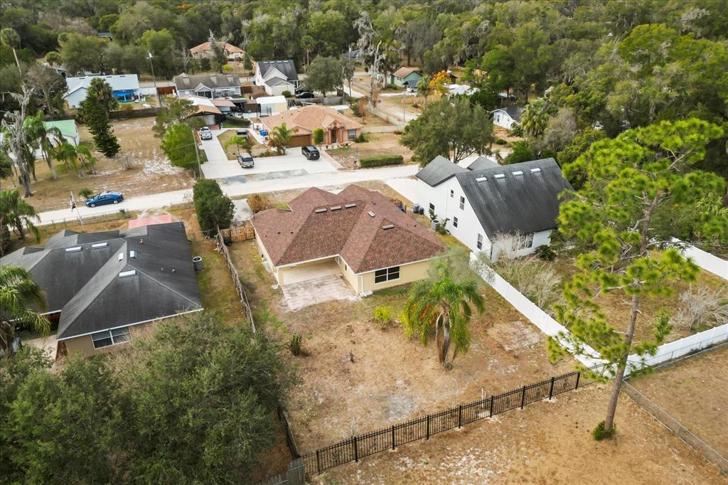 619 Rhodes Drive DeLand, FL 32720 - Photo 35 of 37 a view of outdoor space and swimming pool