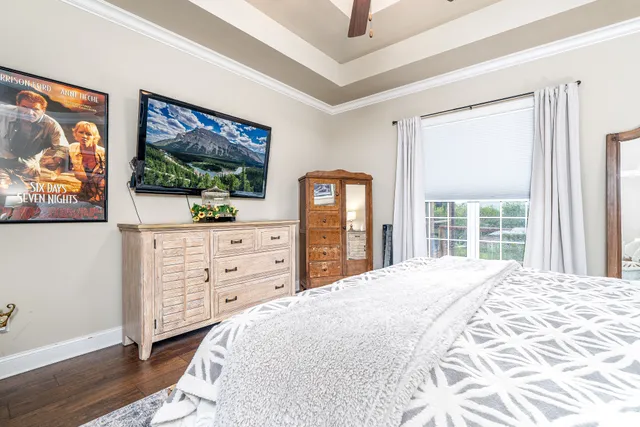 a view of a walk in closet