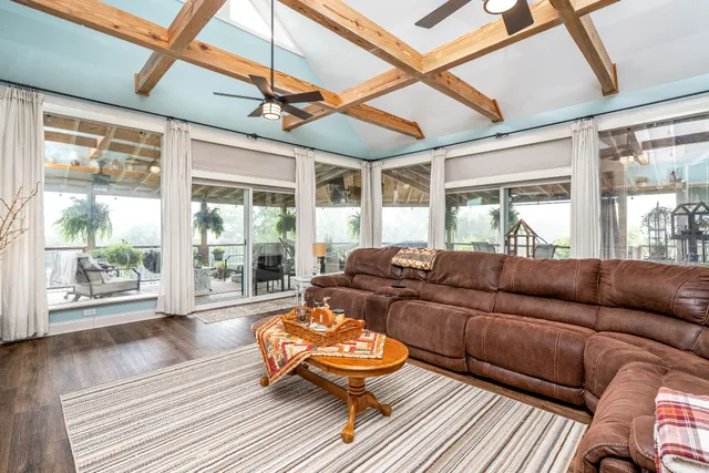 a kitchen with stainless steel appliances granite countertop a refrigerator sink and cabinets