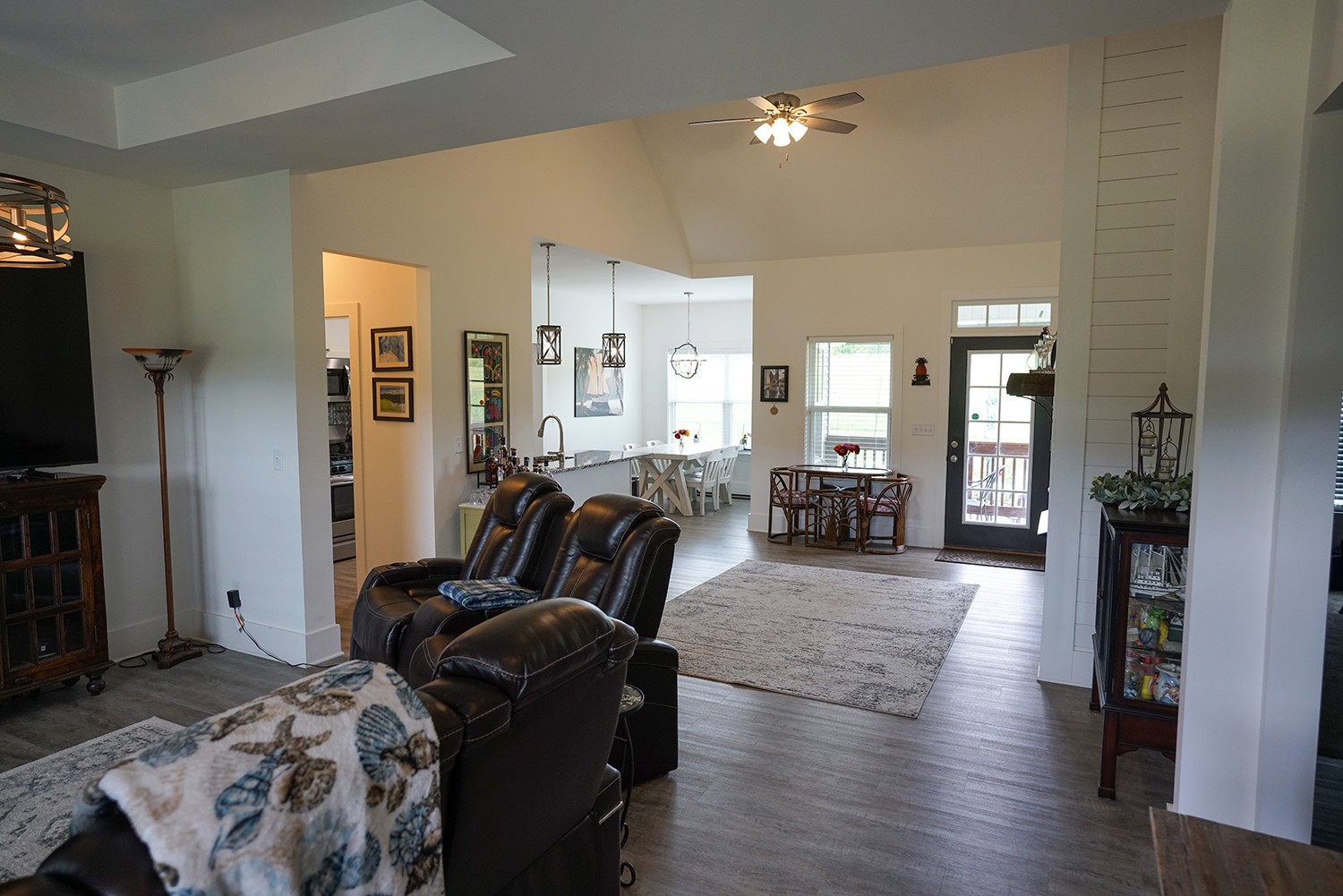 124 Piney Road Dickson, TN 37055 - Photo 20 of 39 a living room with furniture and wooden floor